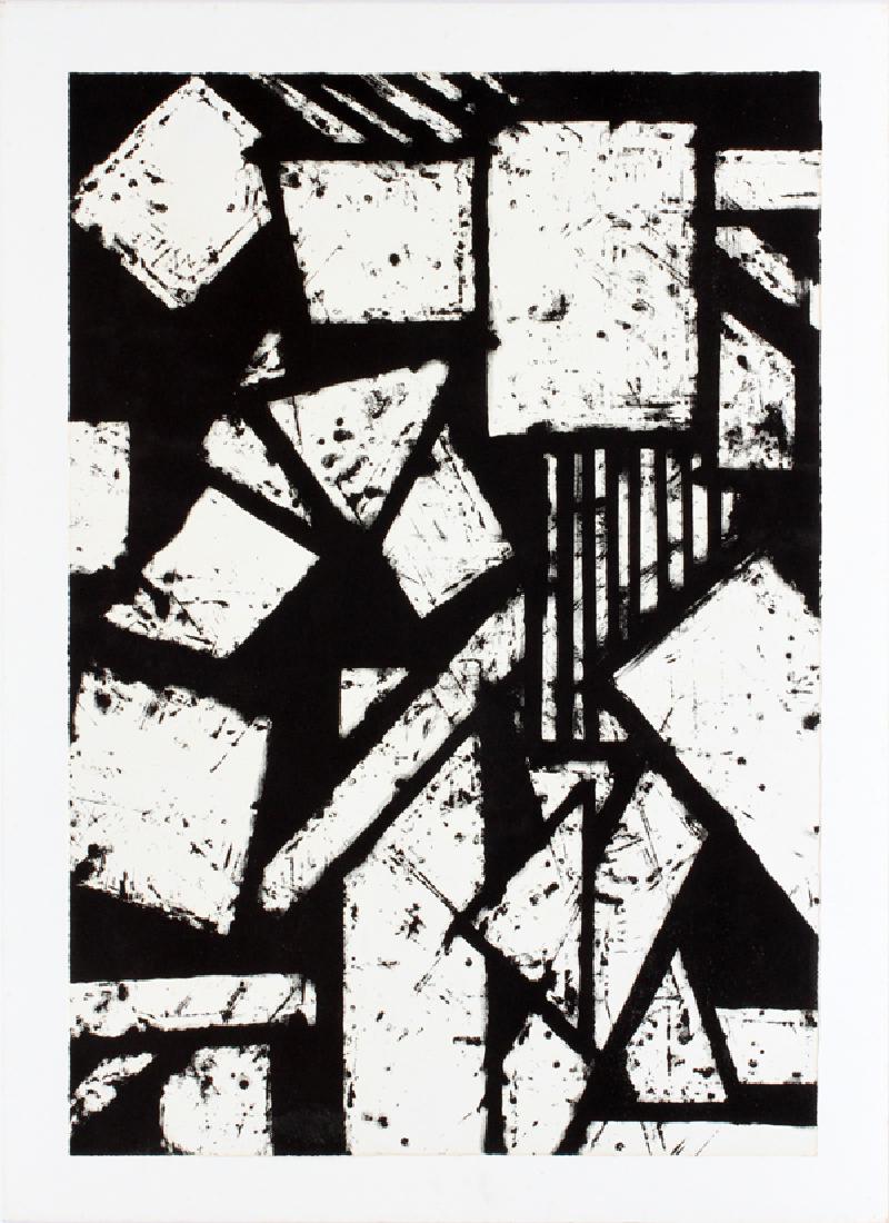 GORDON NEWTON LITHOGRAPH UNTITLED (1 of 4)