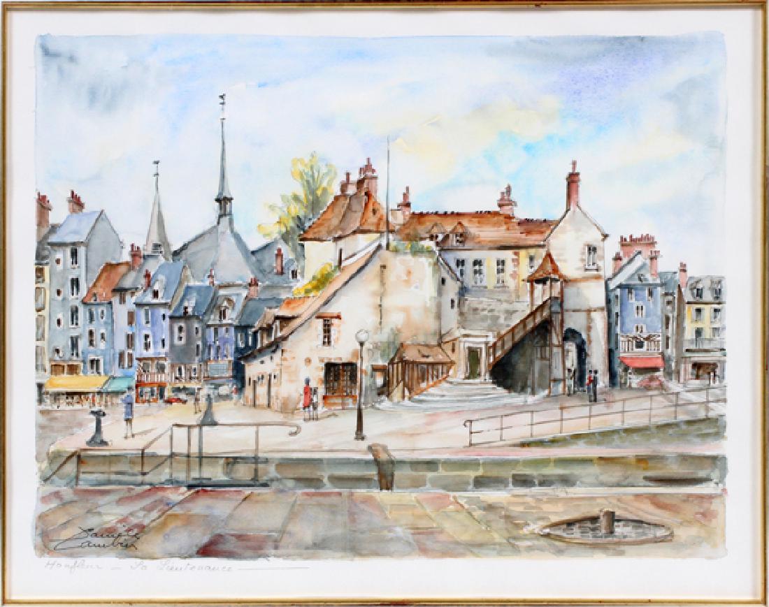 DANIELE CAMBIER WATERCOLOR CITYSCAPE (1 of 4)