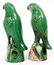 CHINESE CERAMIC FIGURES OF PARROTS, 19TH C., PAIR - 2