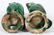CHINESE CERAMIC FIGURES OF PARROTS, 19TH C., PAIR - 3