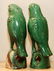 CHINESE CERAMIC FIGURES OF PARROTS, 19TH C., PAIR - 5