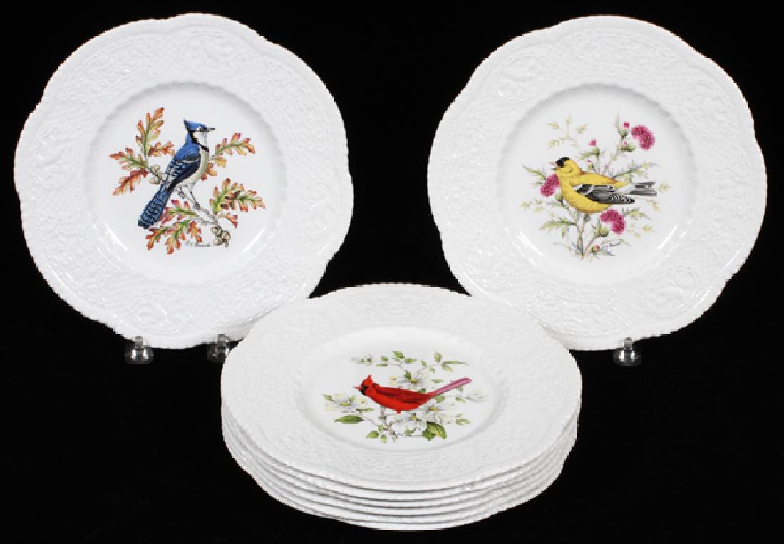 ROYAL CAULDON PORCELAIN ORNITHOLOGICAL PLATES (1 of 5)