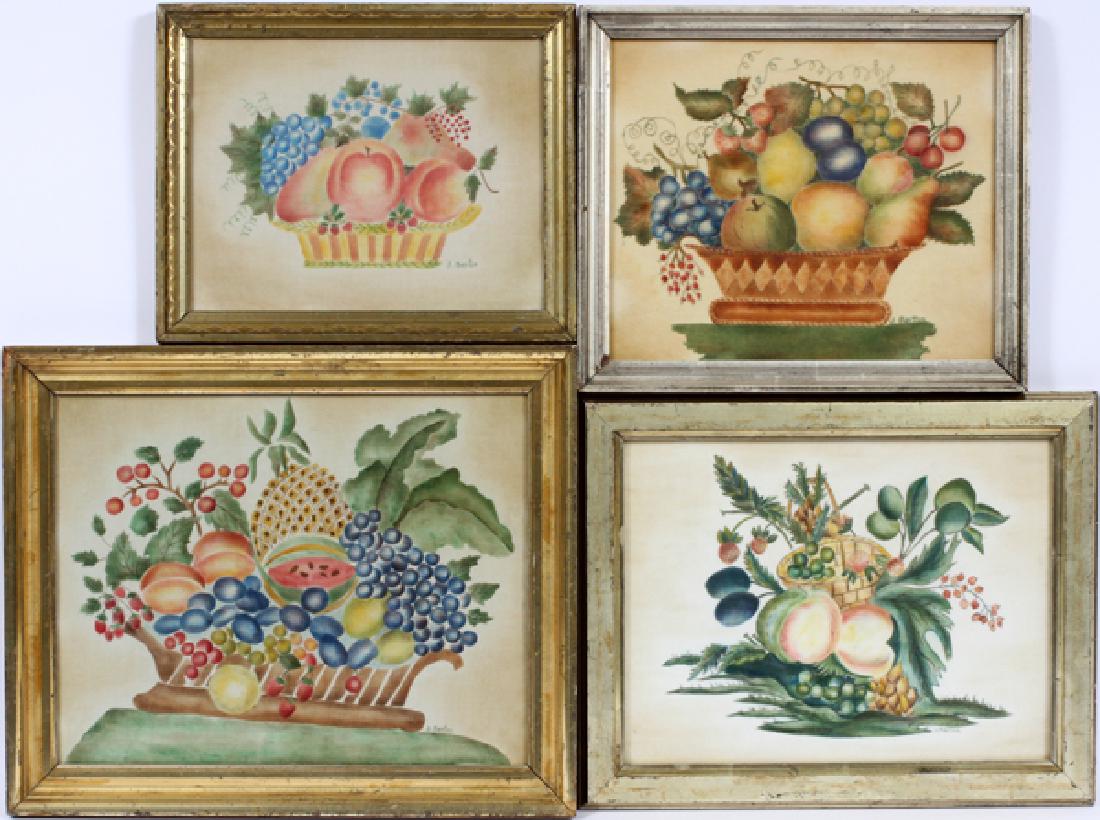 JANE BARTON THEOREM PAINTINGS, 4 PIECES (1 of 5)