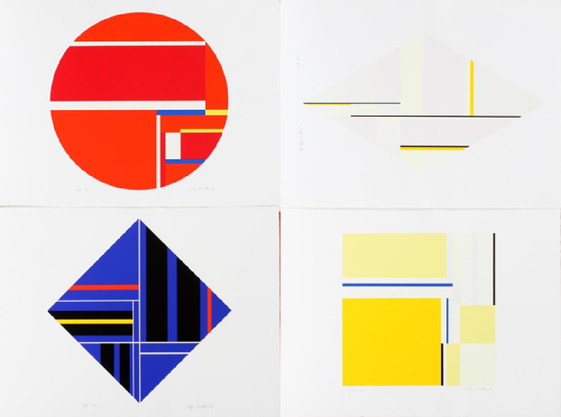 ILYA BOLOTOWSKY SILKSCREEN FOLIO, FOUR (1 of 5)