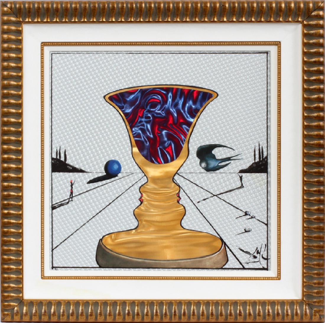 AFTER SALVADOR DALI REPRODUCTION OFFSET LITHOGRAPH (1 of 3)