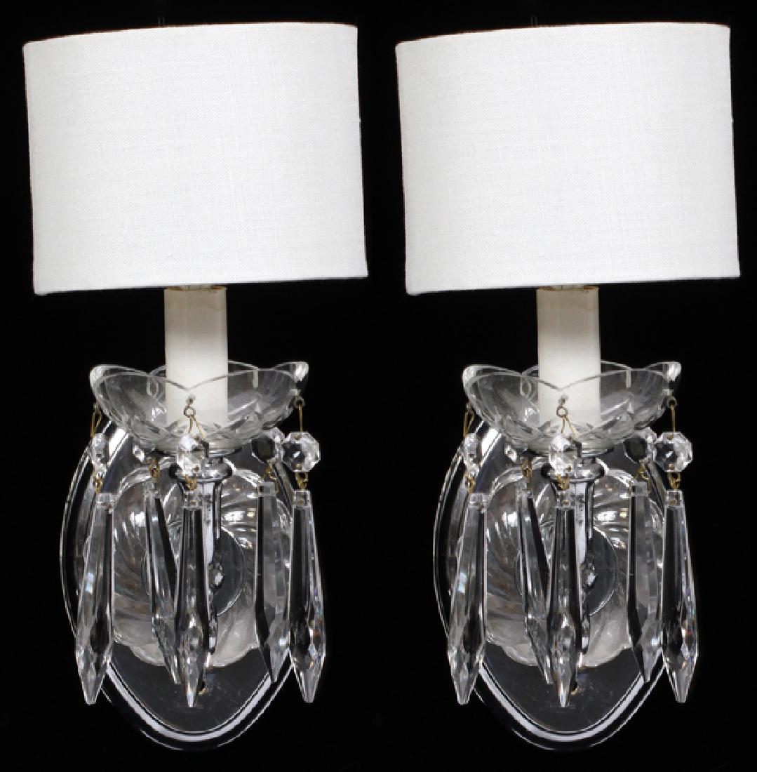 SILVER PLATE SCROLLED ARM WALL SCONCES, MODERN (1 of 4)