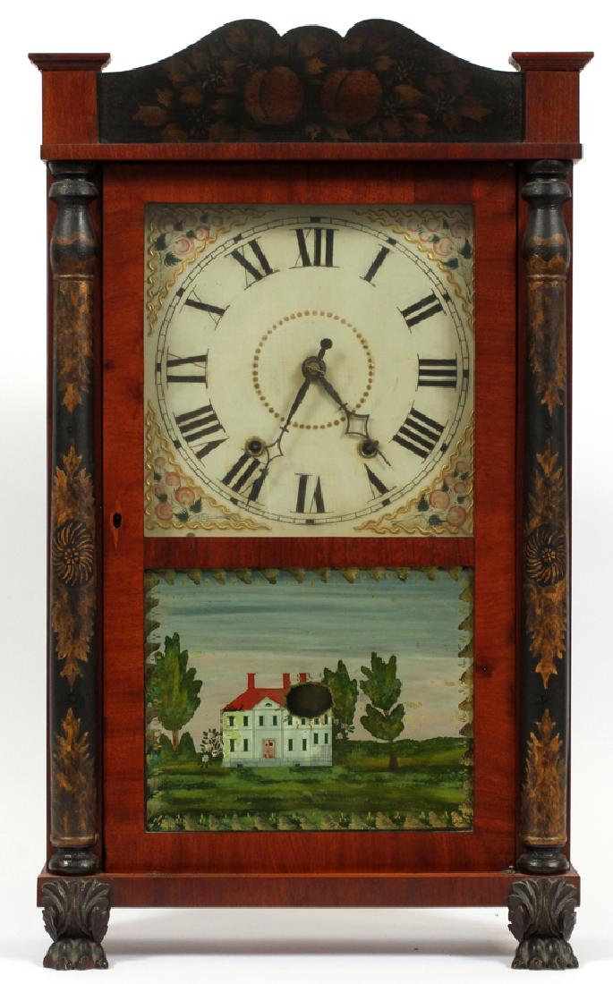 AMERICAN MANTEL CLOCK, 19TH C. (1 of 4)