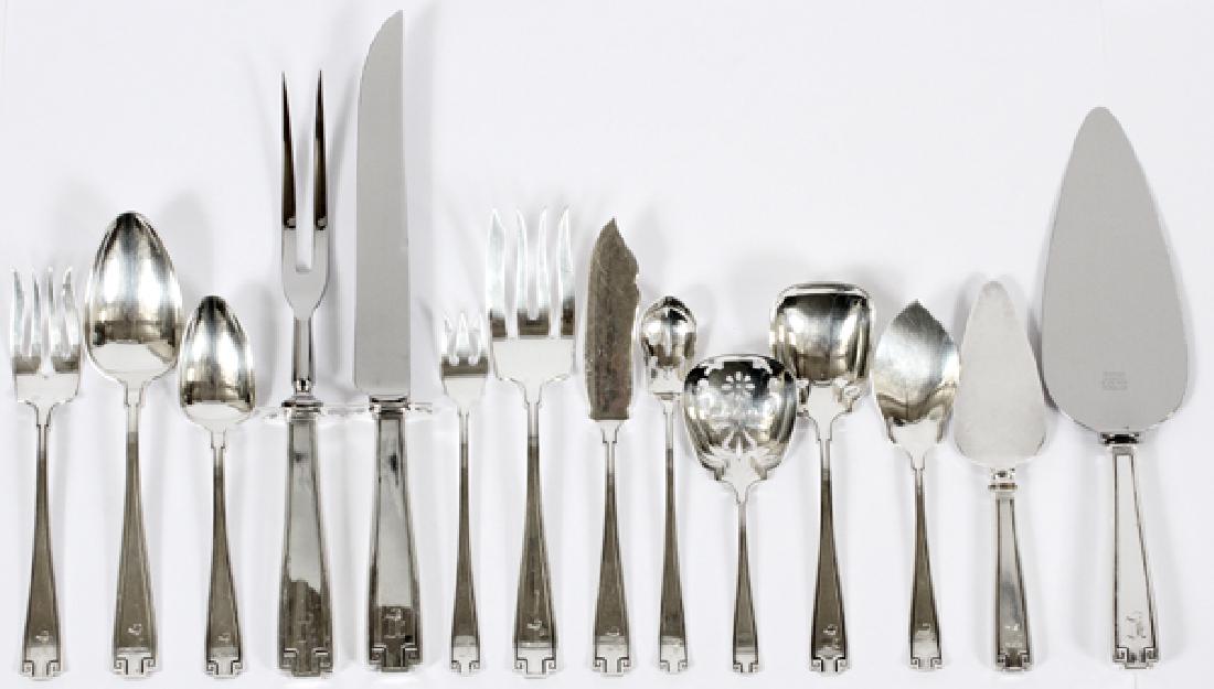GORHAM STERLING FLATWARE, "ETRUSCAN" 30 PCS. (1 of 3)