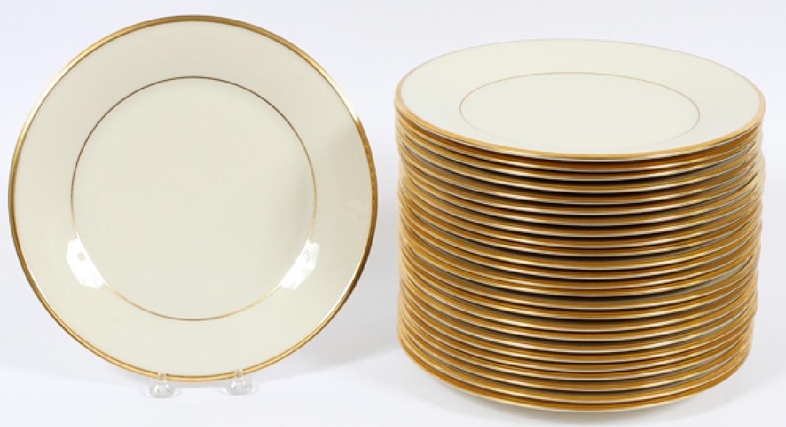 LENOX 'ETERNAL' DINNER PLATES, 26, DIA 10 3/4" (1 of 2)