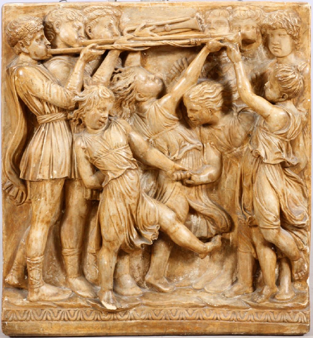 AFTER LUCA DELLA ROBBIA TERRA COTTA PLAQUE (1 of 4)