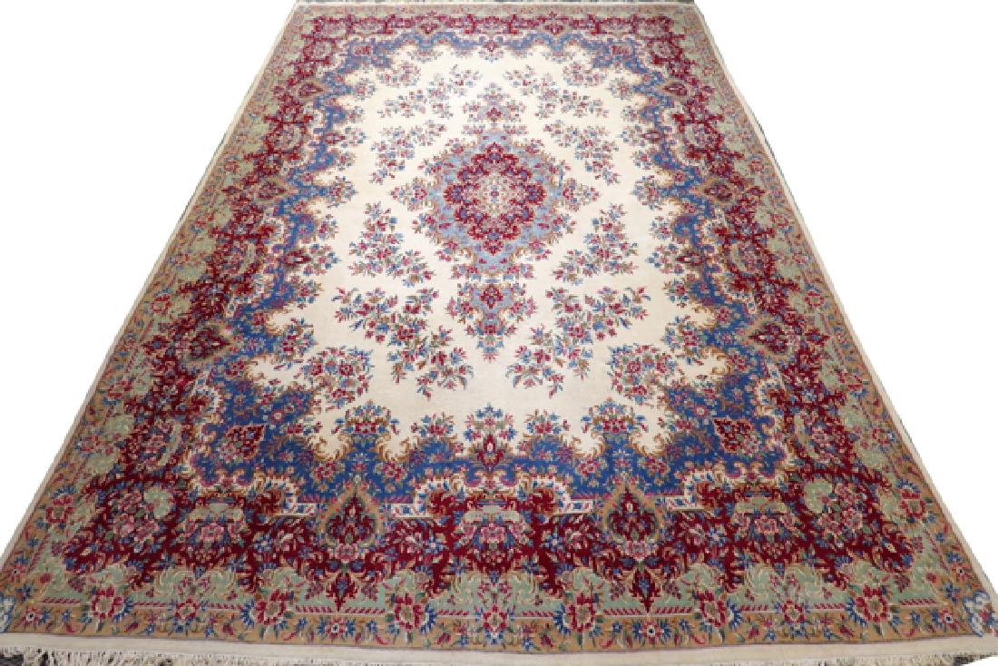 PERSIAN KERMAN HANDWOVEN  CARPET (1 of 8)