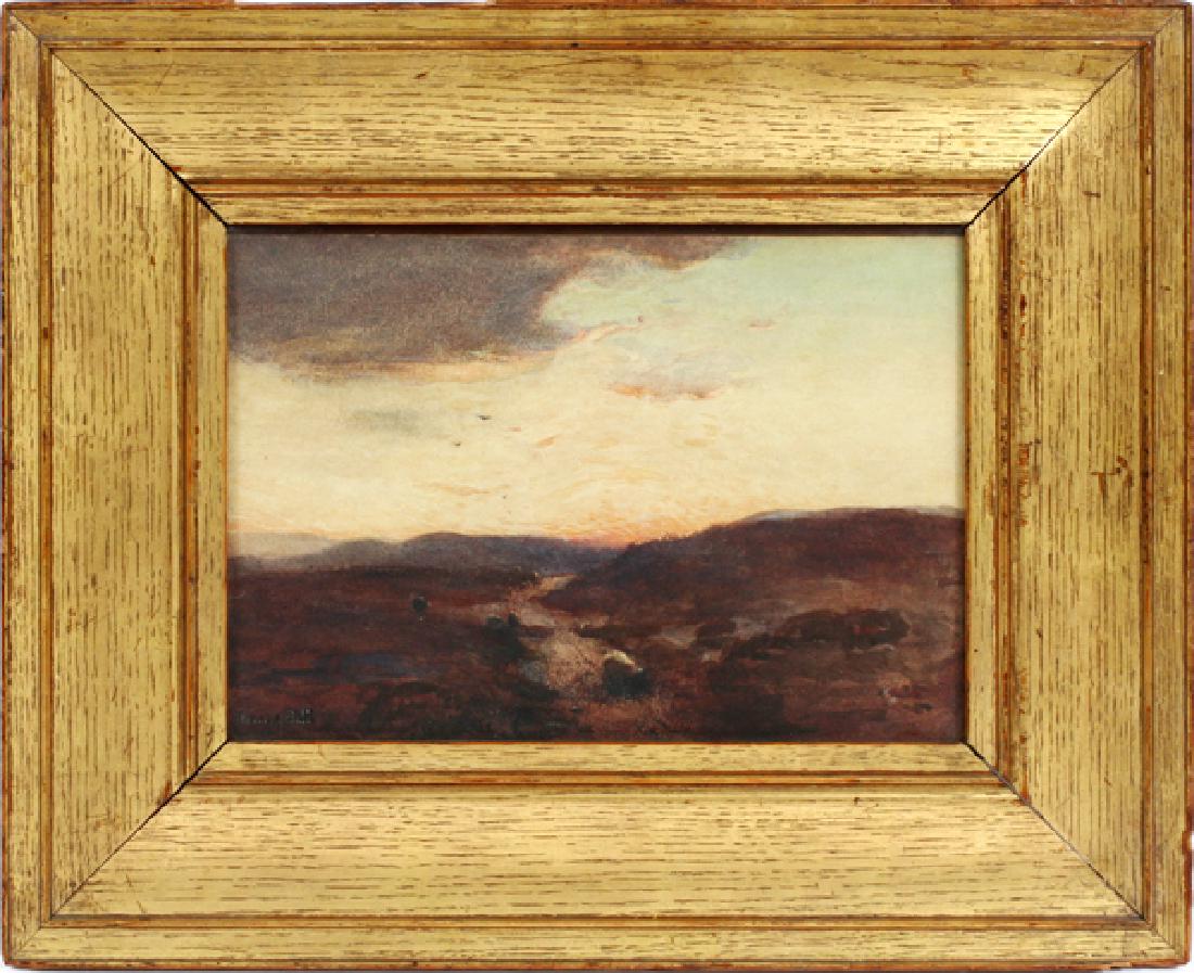 HENRY JOBSON BELL WATERCOLOR/GOUACHE ON BOARD (1 of 5)