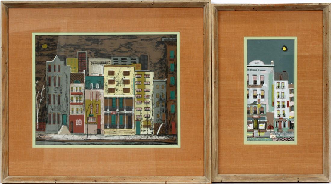 MARGARET LAYTON COLOR PRINTS STREET SCENES (1 of 6)