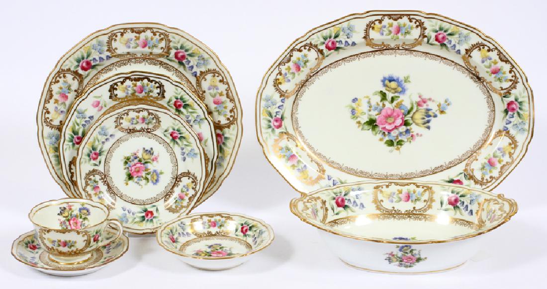 NORITAKE 'DRESOLIN' PORCELAIN DINNER SERVICE (1 of 3)