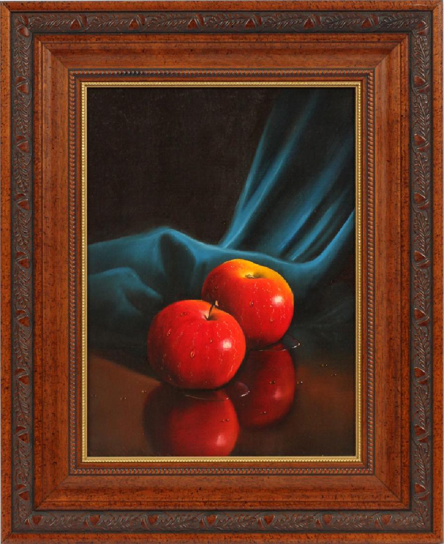 LUDWIG MUNINGER OIL ON CANVAS STILL LIFE (1 of 5)