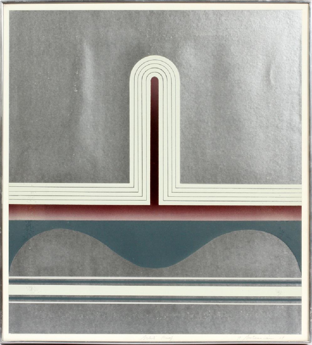 GARO ZAREH ANTREASIAN SCREENPRINT, 1968 (1 of 4)