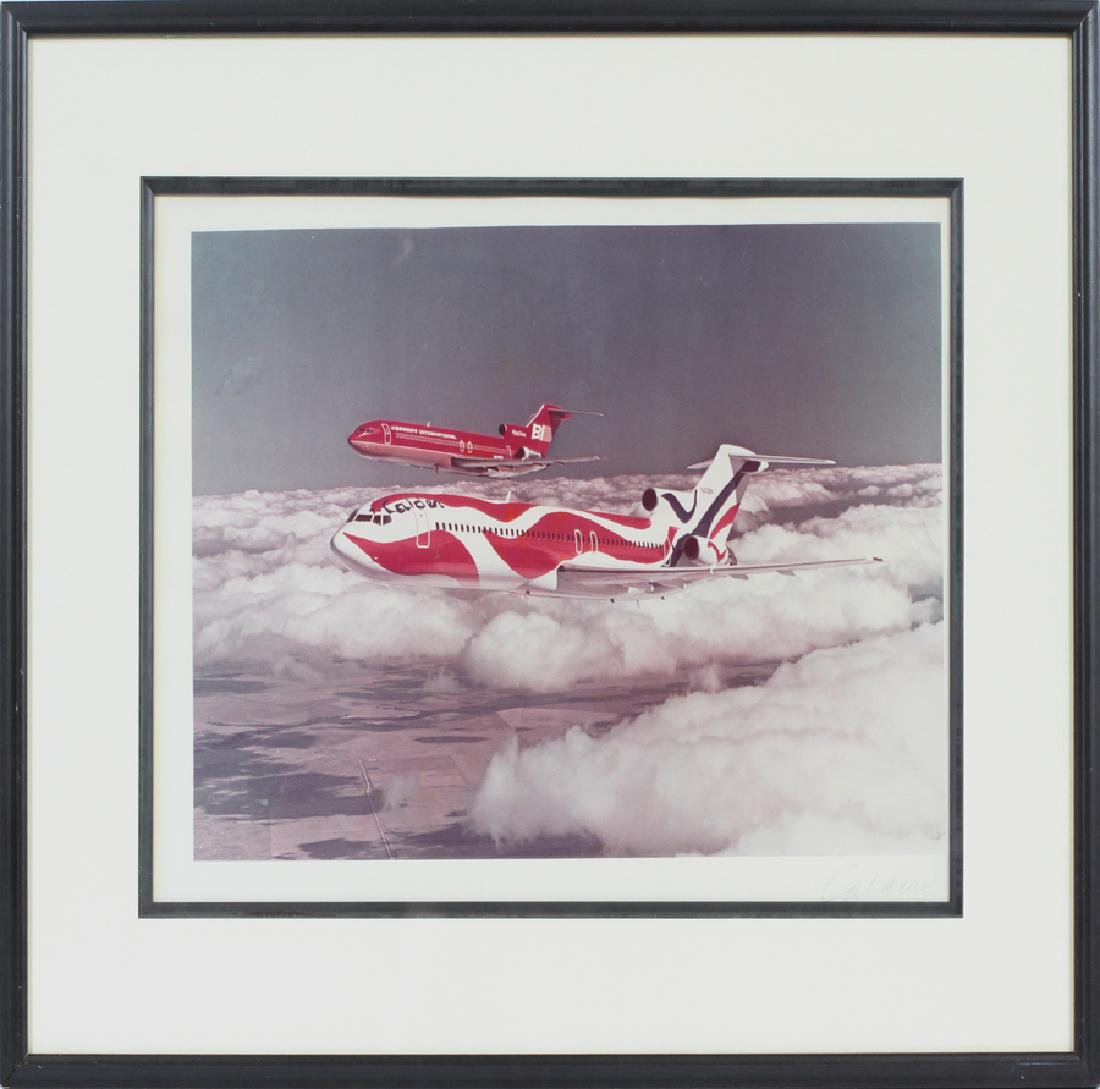 COLOR PHOTOGRAPH OF"FLYING COLORS OF THE U. S." (1 of 3)