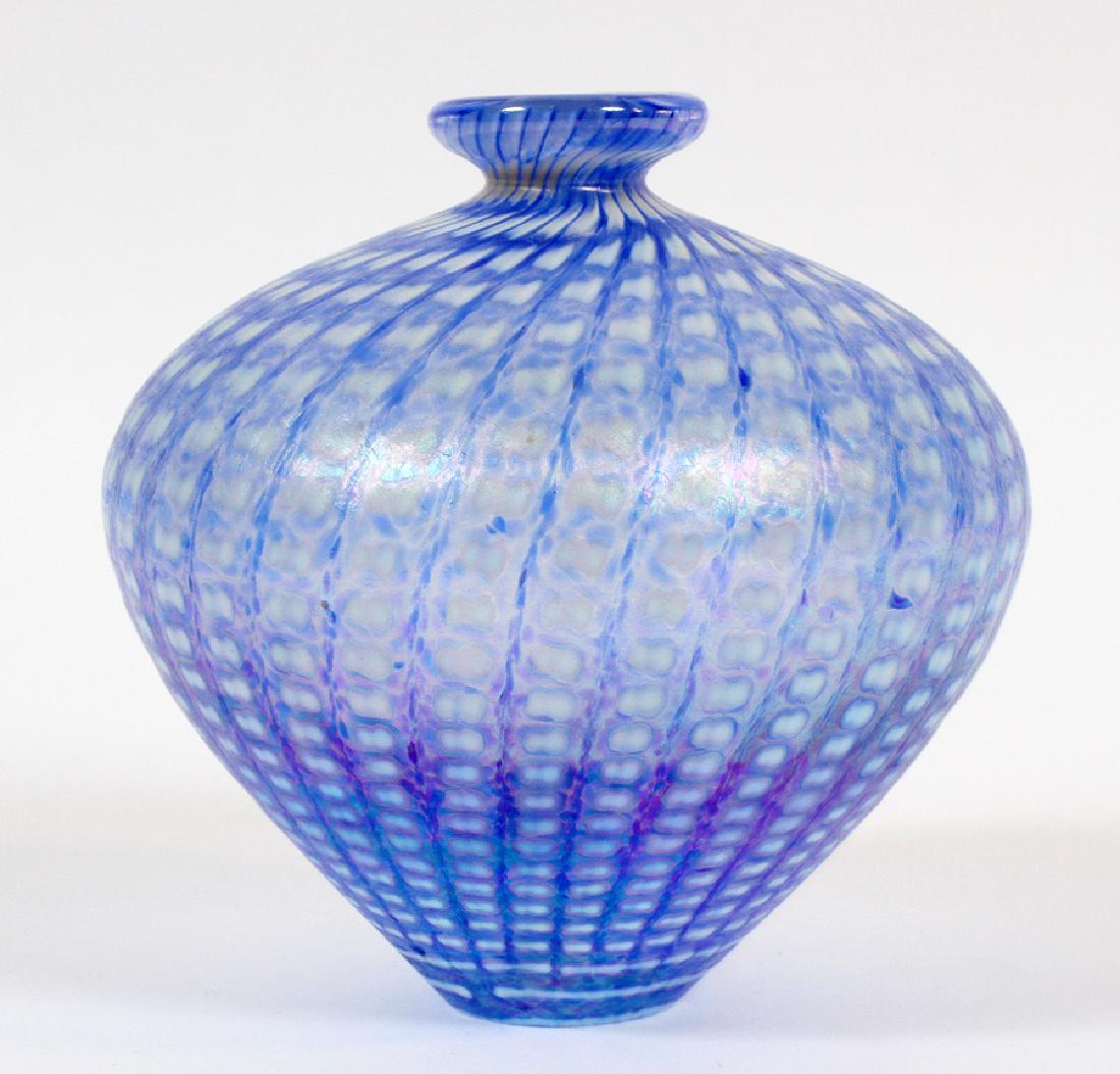 A. V. HILLON, FOR KOSTA BODA BULBOUS GLASS VASE (1 of 3)