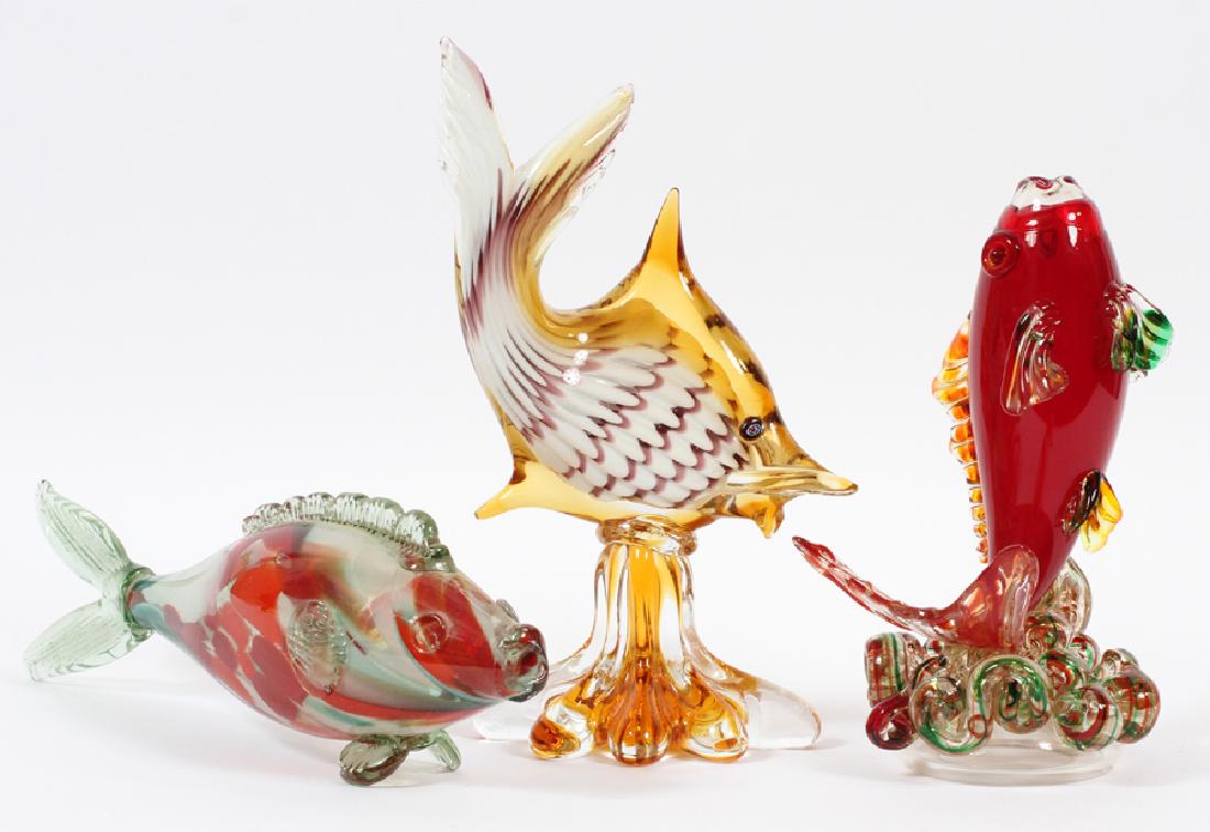 MURANO ITALIAN GLASS FIGURINES