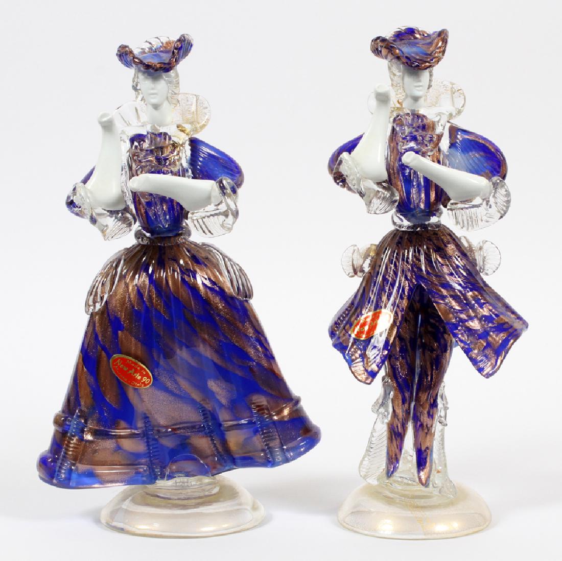 MURANO ITALIAN GLASS FIGURINES
