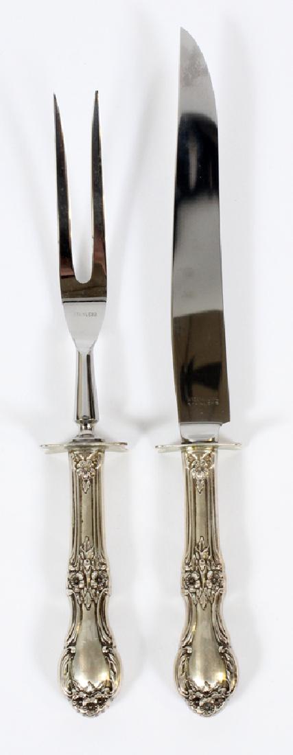 INTERNATIONAL STERLING SILVER CARVING SET (1 of 6)