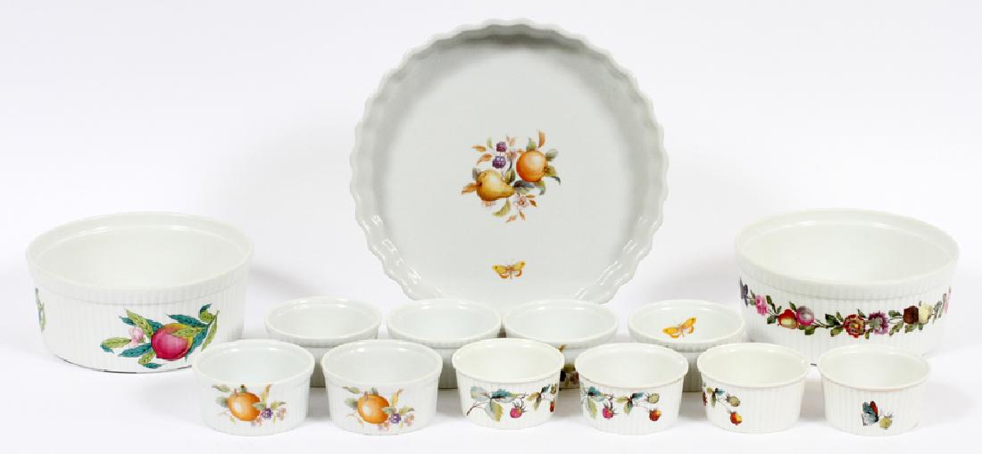 CORDON BLEU BAKING DISH & 10 RAMEKINS, DIA 10" (1 of 3)