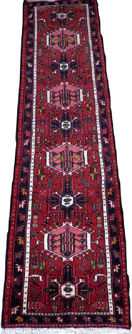 PERSIAN KARAJEH HERIZ WOOL RUNNER (1 of 4)