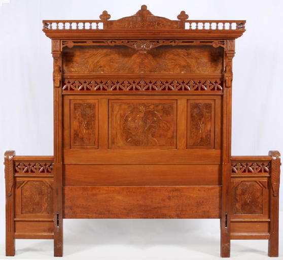 GOTHIC REVIVAL HEADBOARD Oct 14, 2018 DuMouchelles in MI