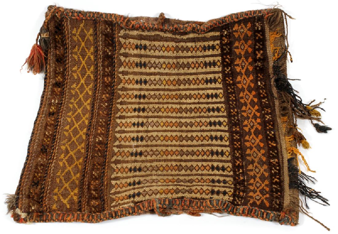 HAND WOVEN TRIBAL SADDLE BAG CIRCA 1900 (1 of 2)