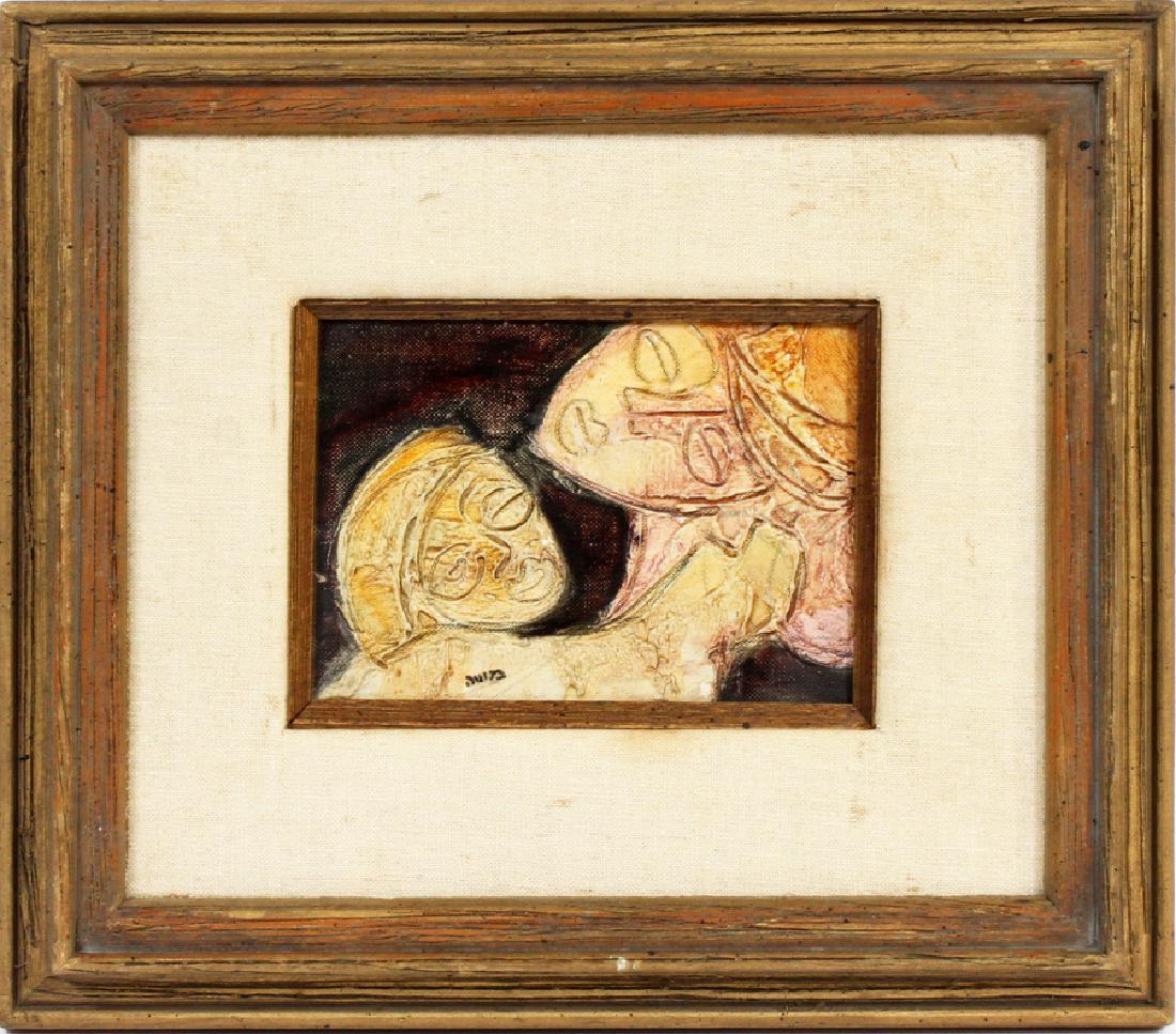 MOSHE KATZ OIL ON CAVAS BOARD, (1 of 5)