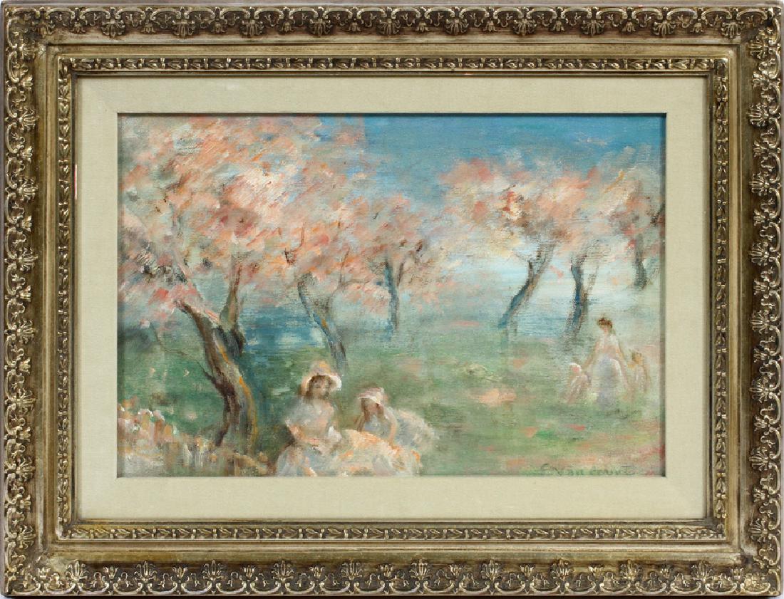 ELIZABETH  VAN COURT OIL ON CANVAS SPRINGTIME (1 of 5)
