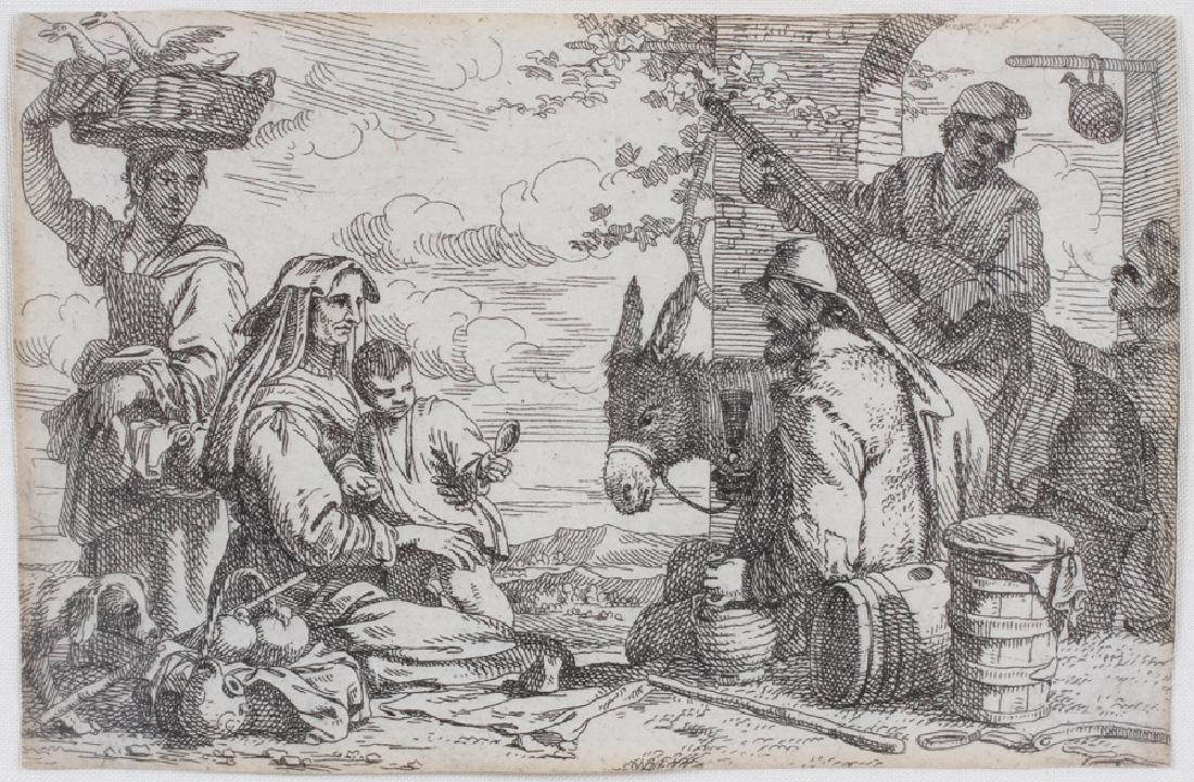 JAN BAPTIST  DE WAEL  ETCHING (1 of 4)