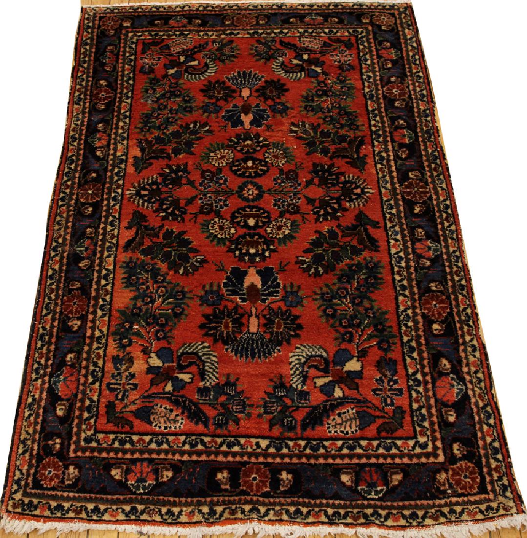 PERSIAN LILLAHAN ORIENTAL RUG C 1940 (1 of 5)