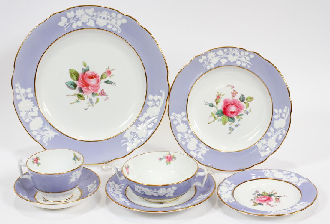 SPODE TABLEWARE, 92 PCS "MARITIME ROSE" (1 of 3)