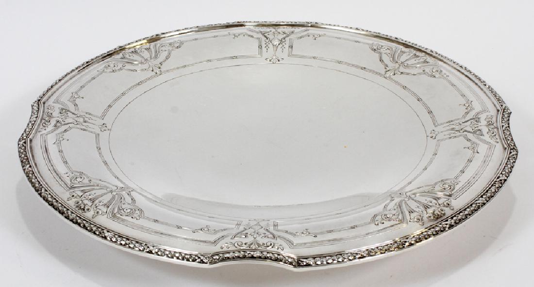 DOMINIC AND HAFF STERLING TRAY DIA 12.5" (1 of 4)
