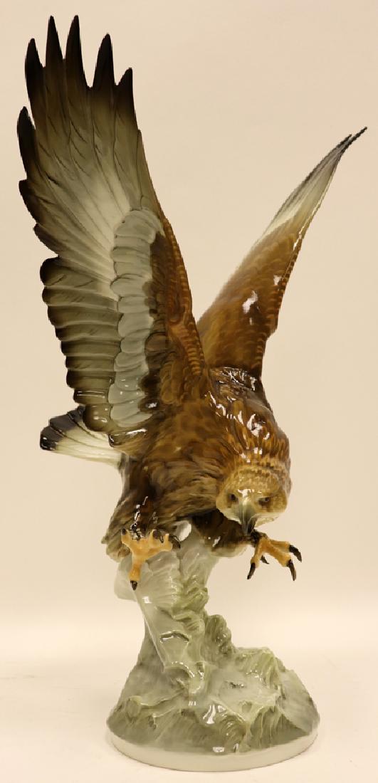 HUTSCHENREUTHER PORCELAIN FIGURINE "ADLER" (1 of 1)