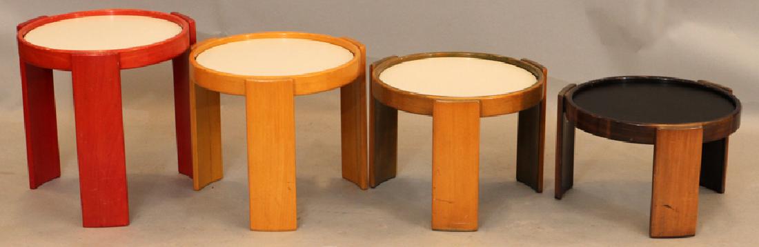 STACKING TABLE,  (4),  H 17",  D 15" (1 of 3)