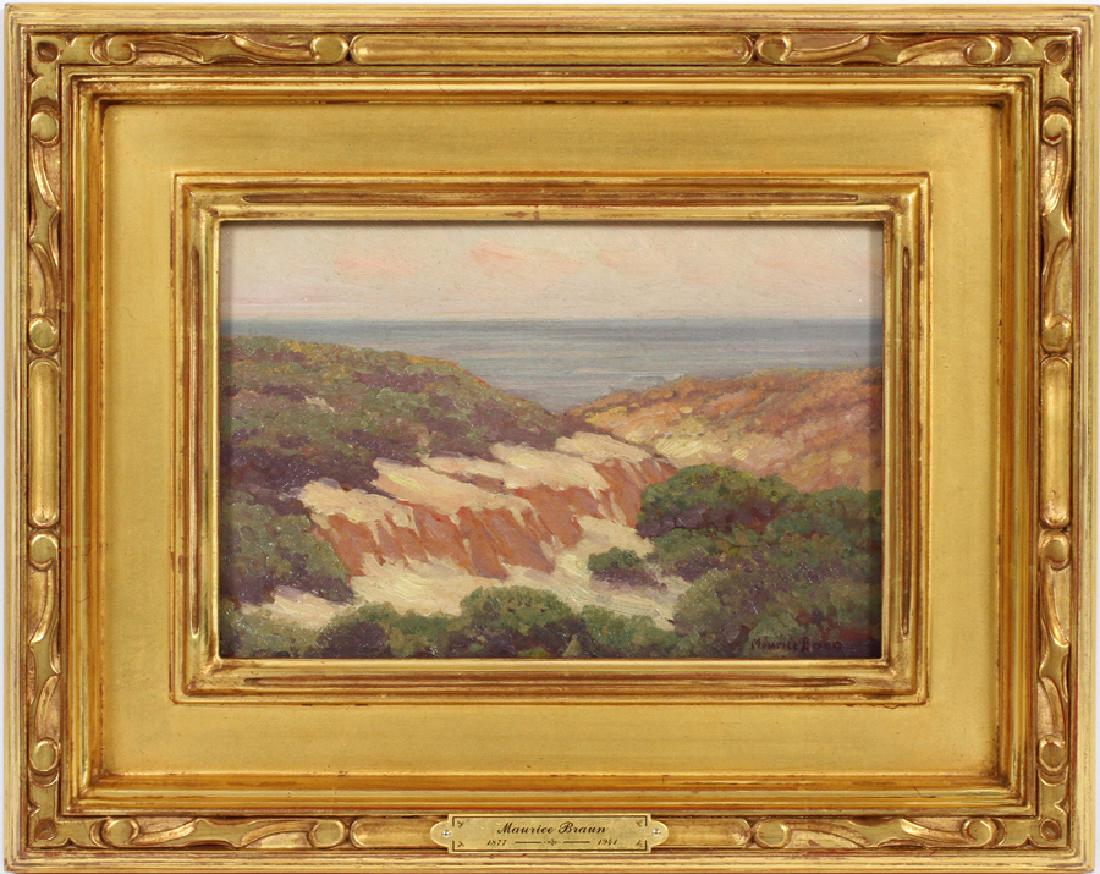 MAURICE BRAUN OIL ON ARTIST BOARD (1 of 5)