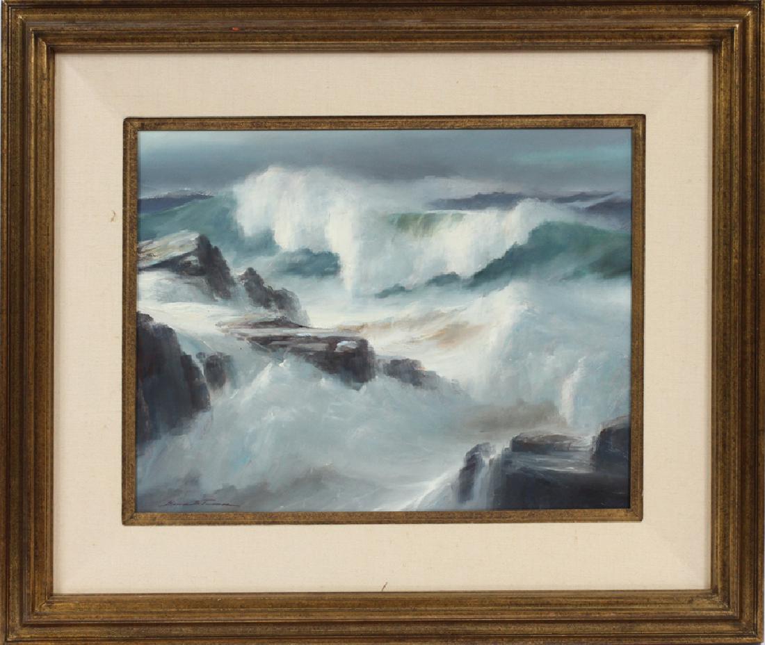 BRUCE BACKMAN TURNER OIL ON MASONITE (1 of 6)