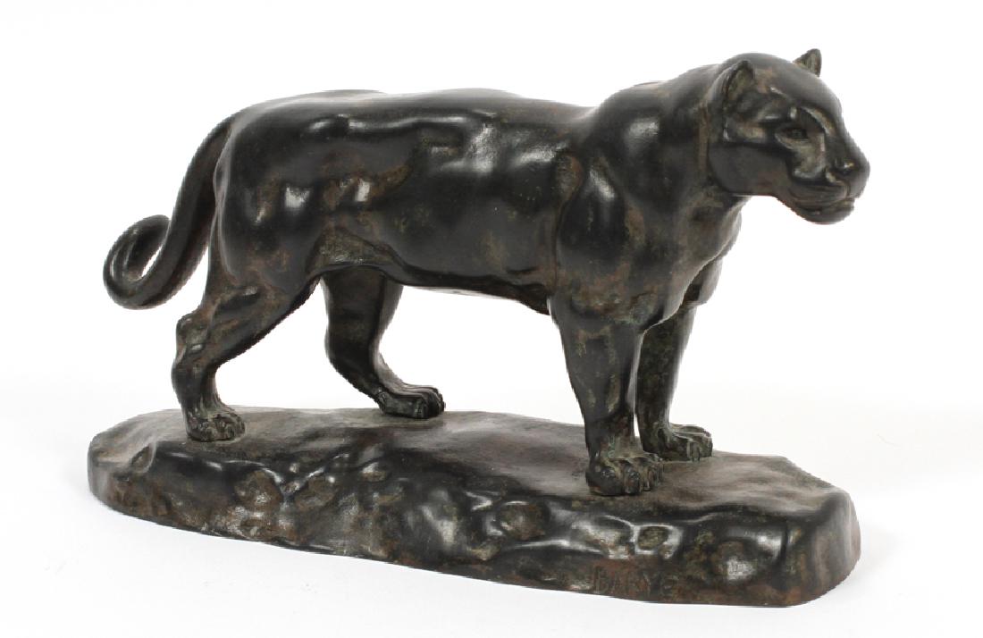 ANTOINE-LOUIS BARYE BRONZE SCULPTURE LIONESS (1 of 4)