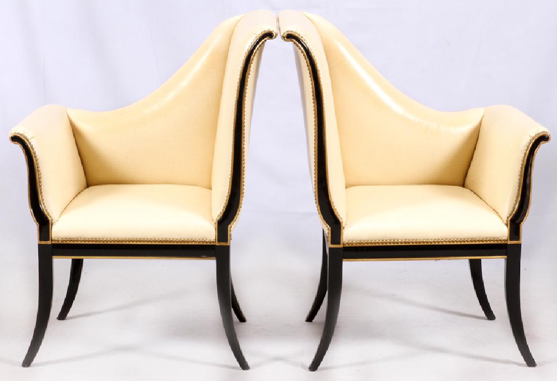 KARGES FIRESIDE LEATHER CHAIRS (1 of 4)