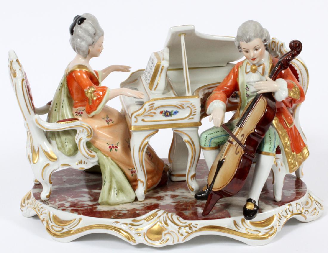 HOFFNER & CO. DRESDEN PORCELAIN FIGURE (1 of 2)