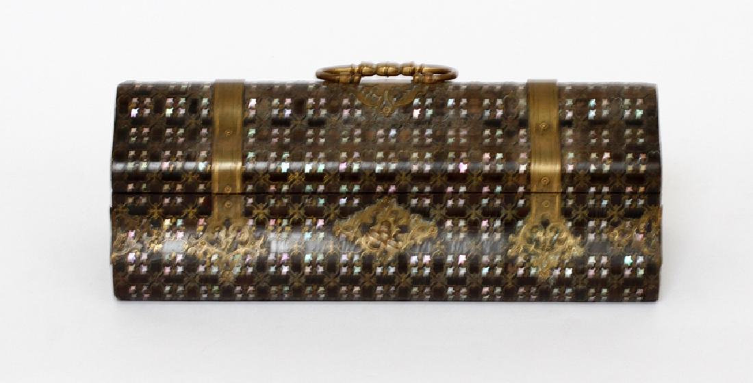 MOTHER OF PEARL LOCK BOX (1 of 3)
