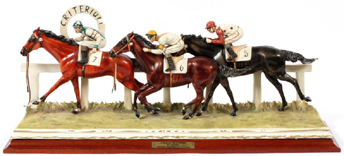 MARIANA FOR CAPODIMONTE PORCELAIN FIGURE (1 of 4)