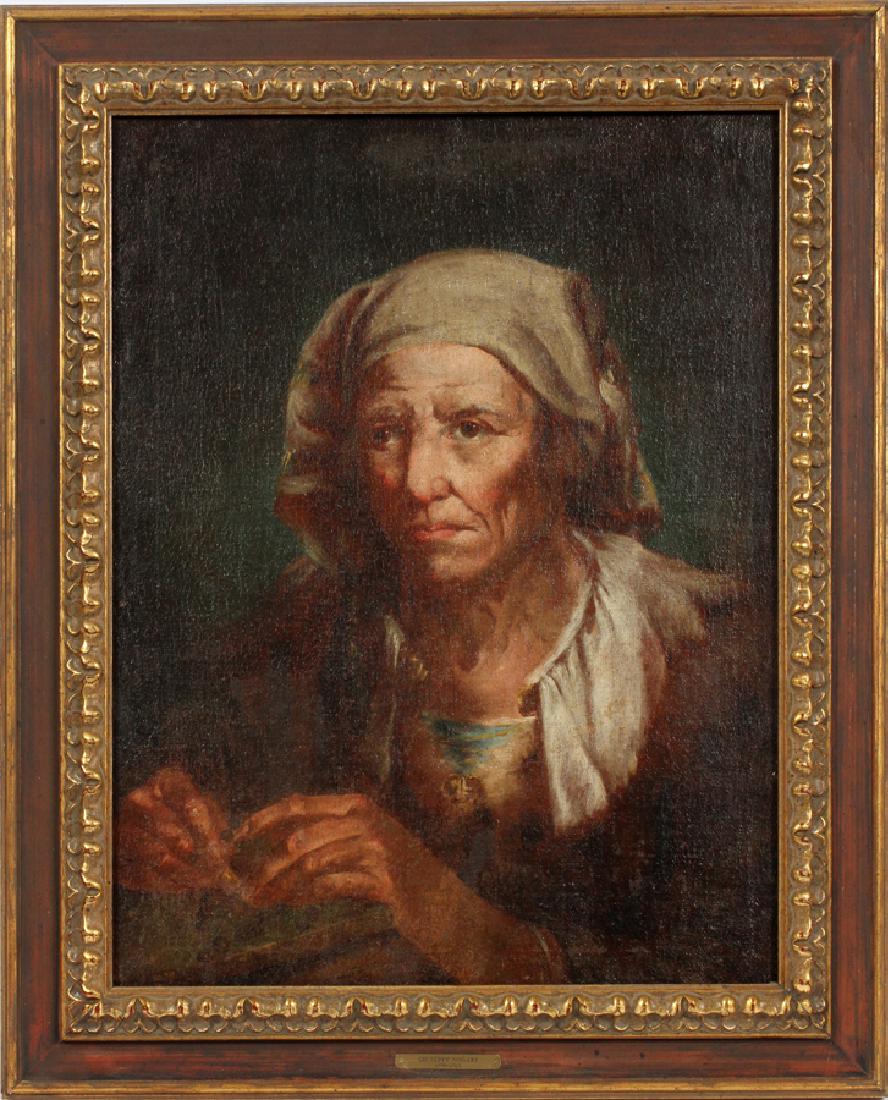 ATTRIBUTED TO GUISEPPE NOGARI OIL PAINTING (1 of 6)