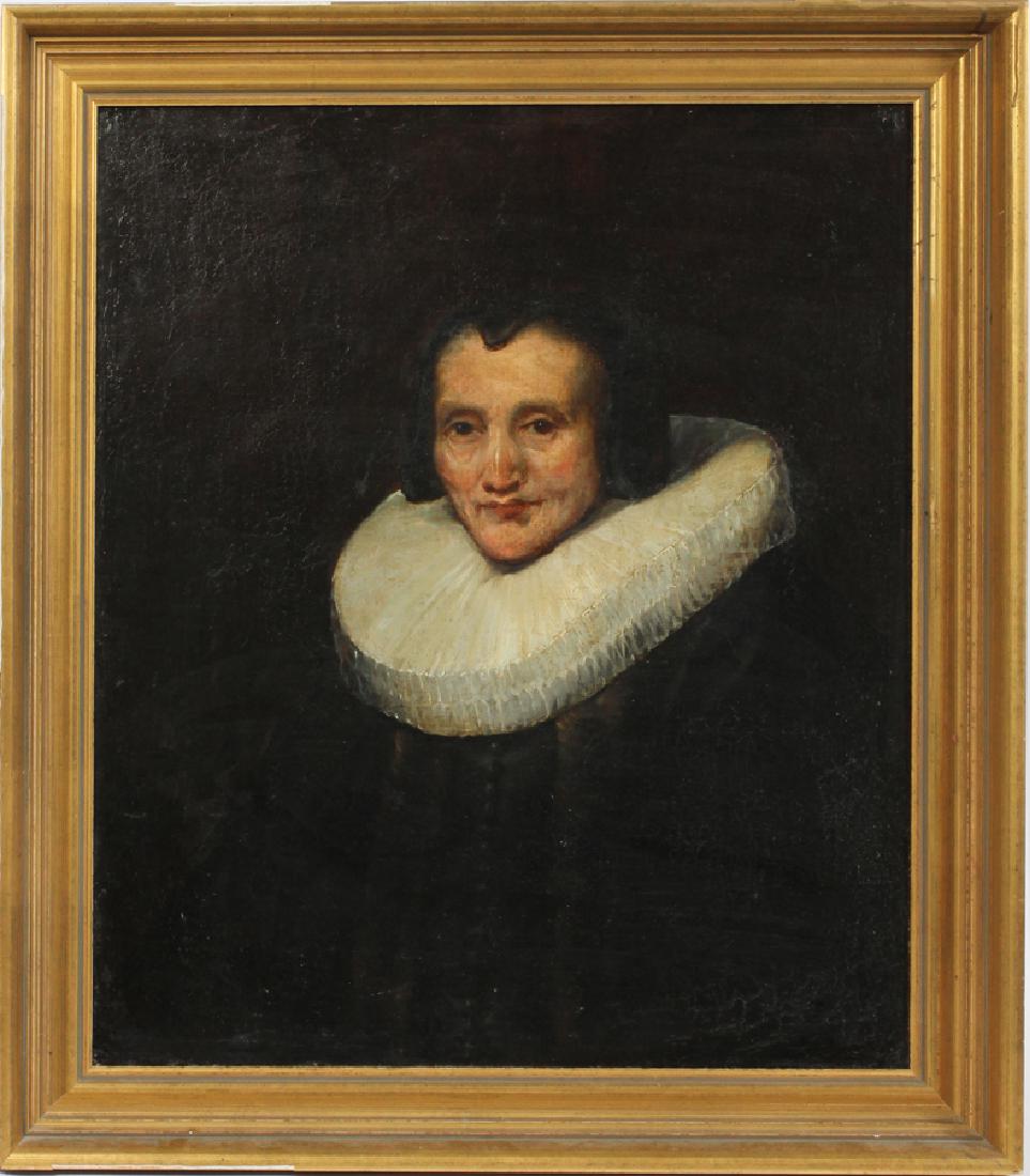 NORTHERN EUROPEAN OLD MASTER OIL ON CANVAS (1 of 3)