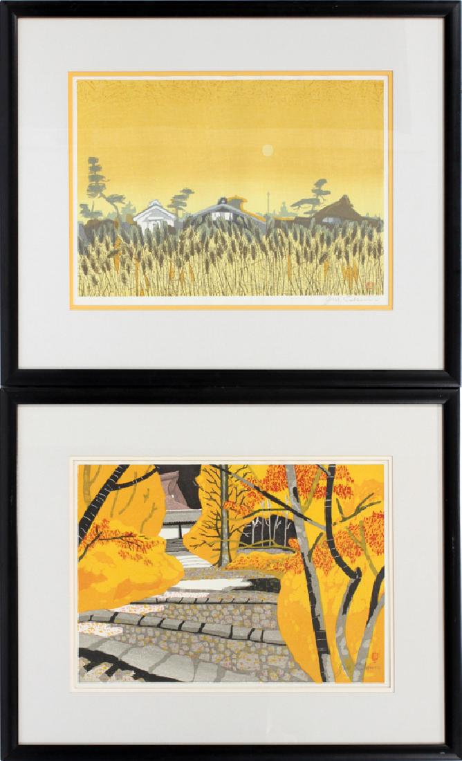 JUNICHIRO SEKINO JAPANESE WOODBLOCK PRINTS (1 of 3)