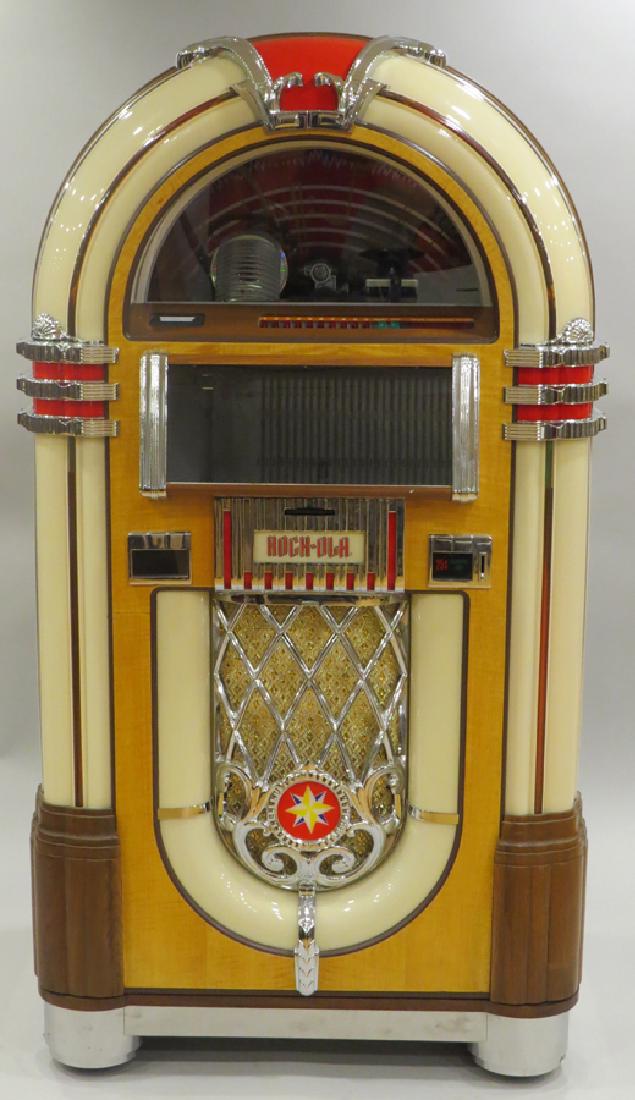 Rock Ola Model Cd 8 Bubbler Jukebox 1995 Jan 18 2019 Dumouchelles In Mi