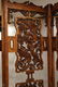 INDONESIAN CARVED FOUR-PANEL TEAKWOOD SCREEN - 2