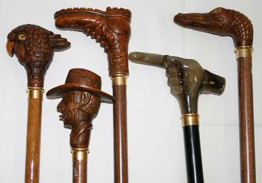081337: COMOY'S OF LONDON WALKING STICKS & UMBRELLA